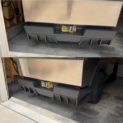 Cybertruck Rear Diffuser ABS Rear Bumper Lip Side Splitter Extension for Tesla