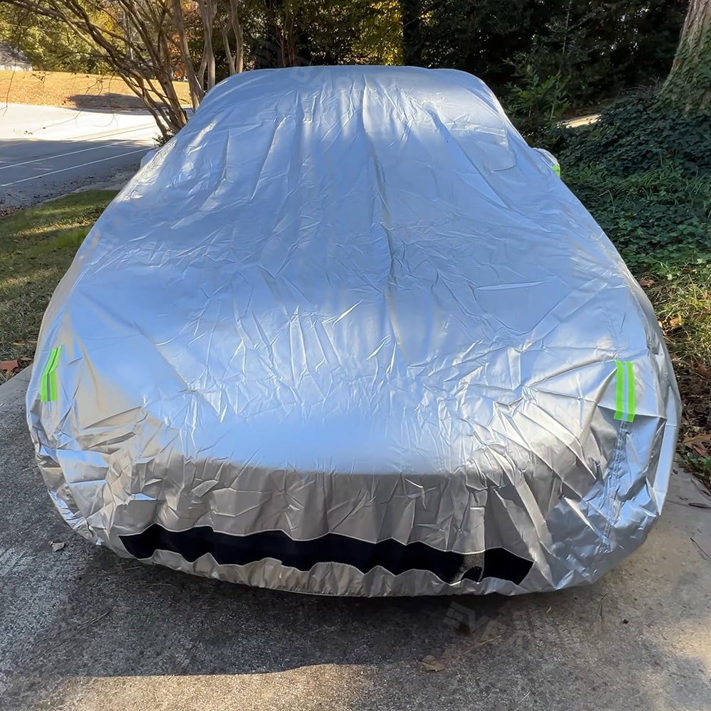 Model 3 X Y Full Car Cover Waterproof All Weather Protection Snow Proof Windproof Outdoor Car Covers for Tesla