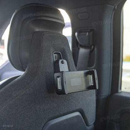 Back Seat Phone & Tablet Mount Anchor for Rivian R1T/ R1S/ R2 Magnetic Ball Mount Holder