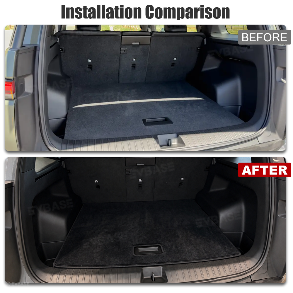 Trunk Mat Cargo Liner for Rivian R2 All-Weather Rear Carpet Mat Protection