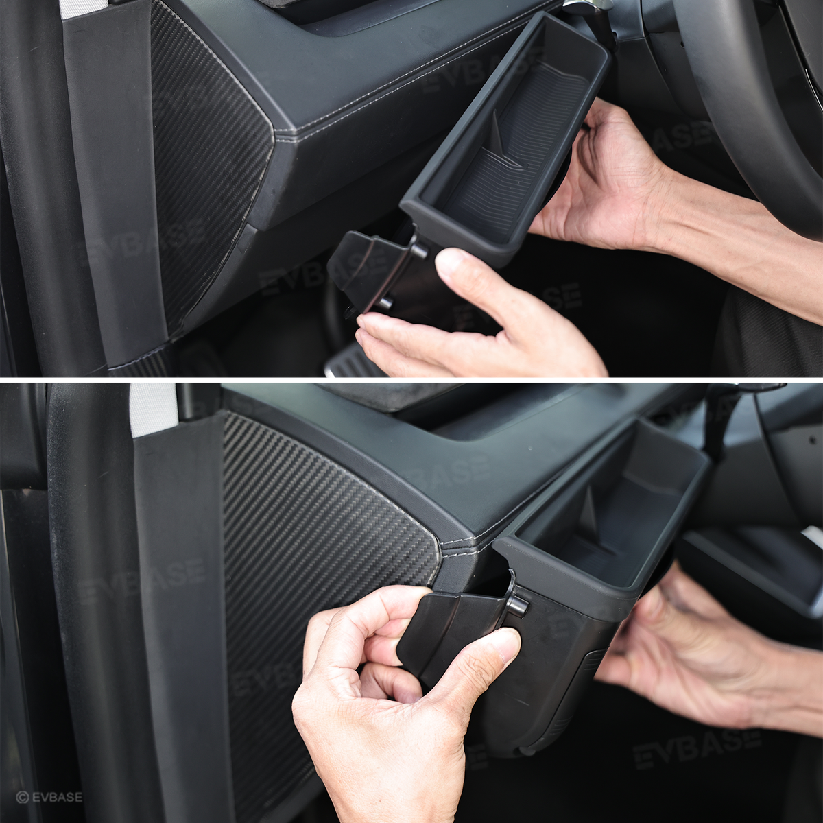 Model Y/ Y Juniper Dashboard Organizer Multifunctional Storage Box Sunglasses Phone Holder Glove Box Organized Accessories