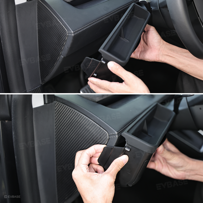 Model Y/ Y Juniper Dashboard Organizer Multifunctional Storage Box Sunglasses Phone Holder Glove Box Organized Accessories