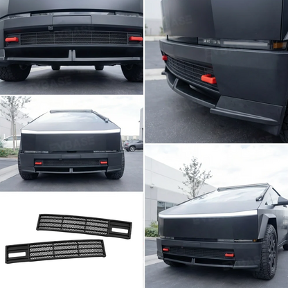 Cybertruck Grille Mesh Insert Front Lower Bumper Protective Mesh Grille Panel Covers Bug & Debris Screen Protector