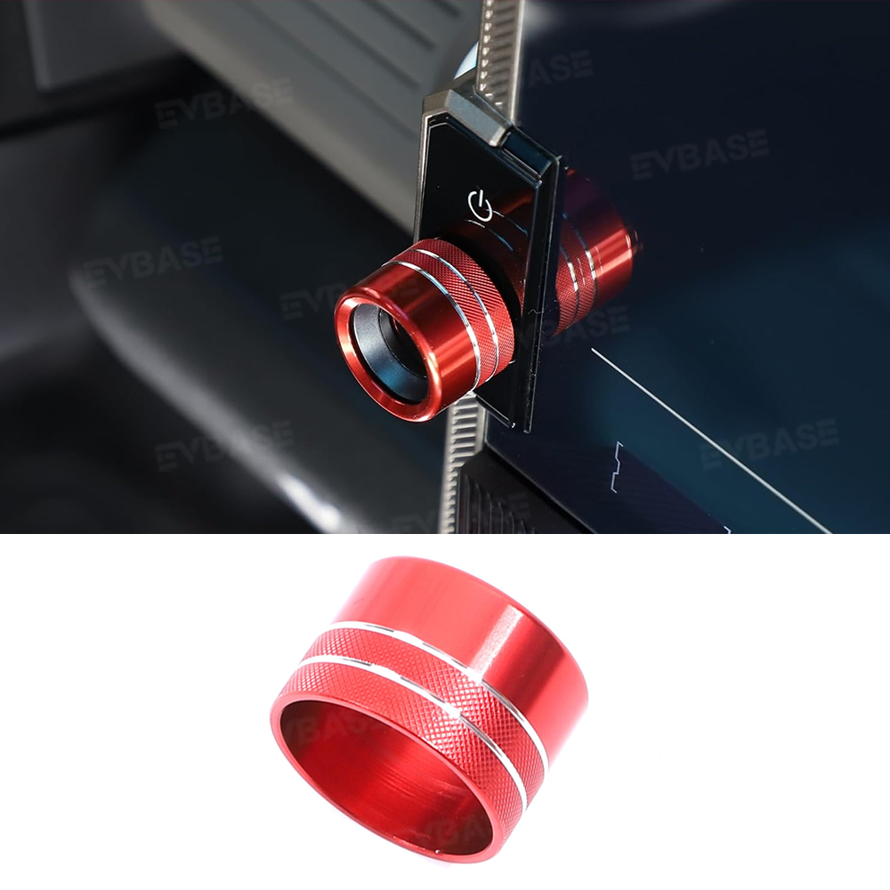 Hummer EV Center Console Volume Knob Ring Cover Aluminum Multimedia Tune Knob Trim Cover