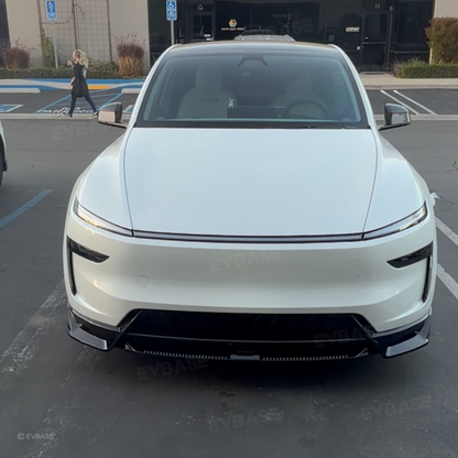 Model Y Juniper Front Bumper Lip Spoiler Fascia Splitter Sporty Style for Tesla Body Kit