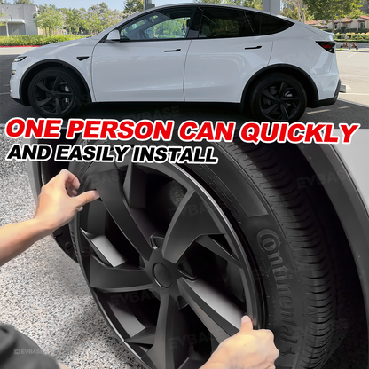 Hubcaps for Model Y Juniper 19 Inch Crossflow Wheels OEM Style Wheel Covers Exterior Accessories Upgrade 4PCS