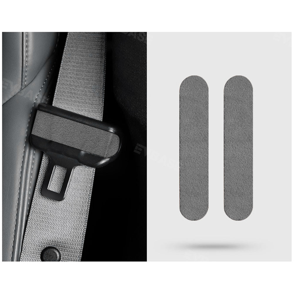 Model 3 Highland Real Alcantara Seat Belt Fascia Cover for Tesla