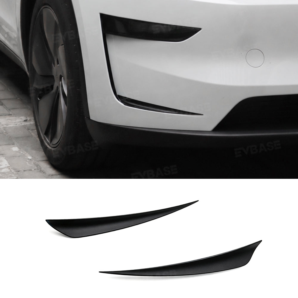 Model Y Juniper Fog Light Trim Front Bumper Air Vent Trim Covers & Rear Taillight Side Trim Overlay