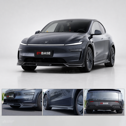 Model Y Juniper Body Kit Aggressive Aero Style Front Lip & Rear Diffuser & Side Skirts