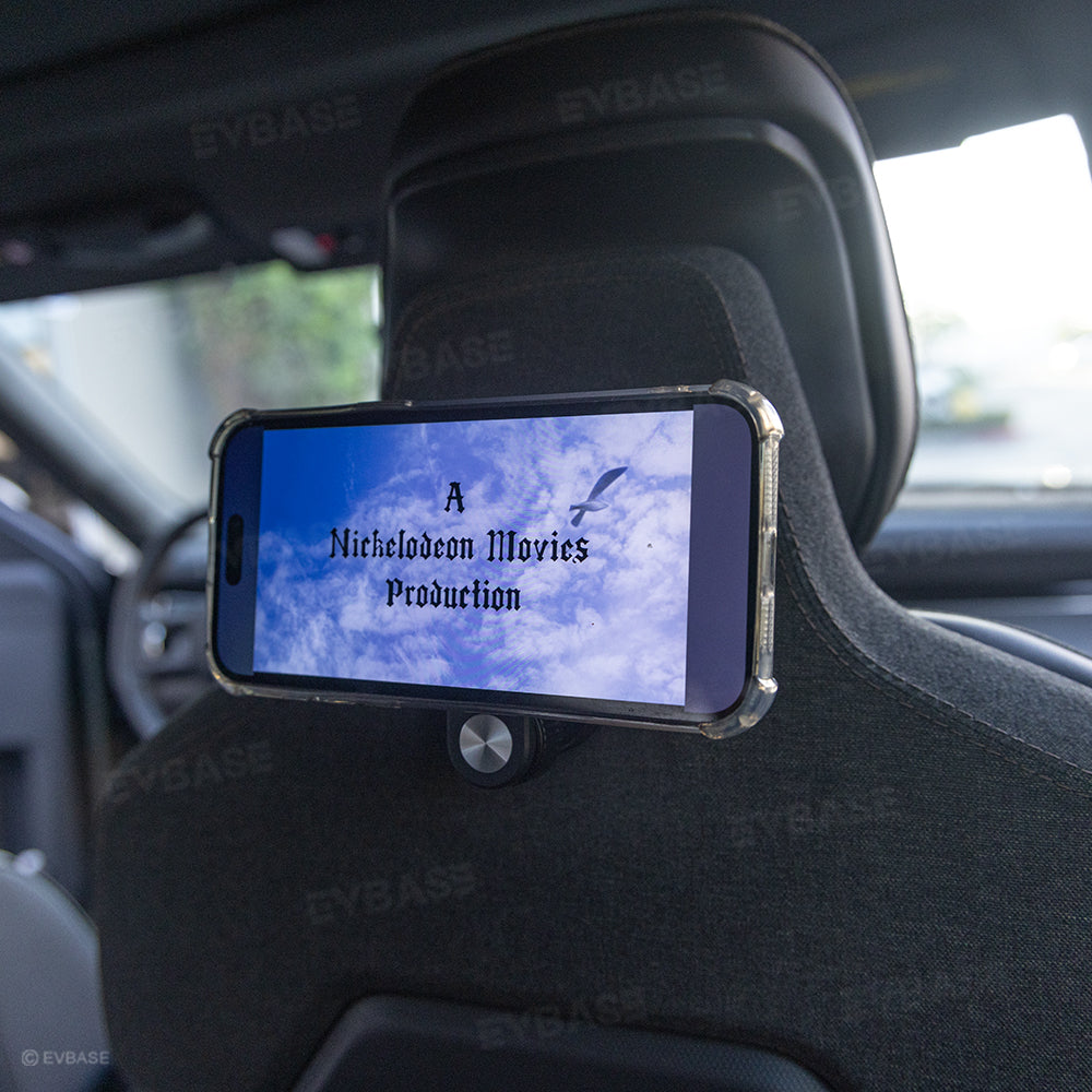 Back Seat Phone & Tablet Mount Anchor for Rivian R1T/ R1S/ R2 Magnetic Ball Mount Holder