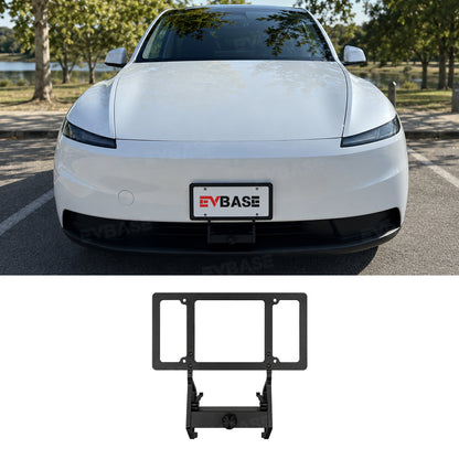 Model Y Juniper Performance Front License Plate Mount No Drill License Plate Holder Aluminum Alloy Bracket