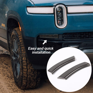 R1T Front Turn Signal Light Cover 2pcs Rivian R1T Exterior Light Accessories|EVBASE