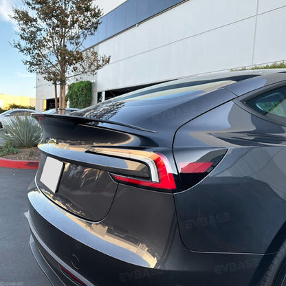 Tesla Model 3 Y Spoiler Wing ABS Rear Trunk Lid Diffuser Splitter Inspired By B-2 Spirit | EVBASE