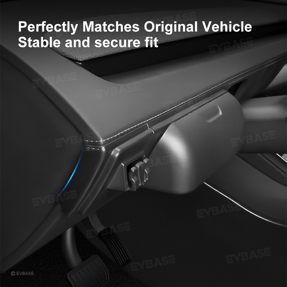 Model Y Juniper Dashboard Left Cup Holder Glasses Holder 2-in-1 Storage Organizer Box