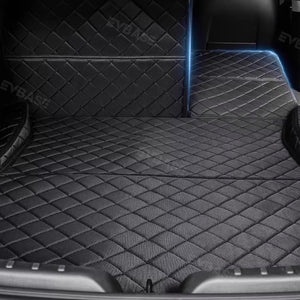 EVBASE Tesla Model 3/Y/3 Highland Trunk Mat Rear Cargo Liner Oxford Cloth Waterproof Pet Mat Floor Protector
