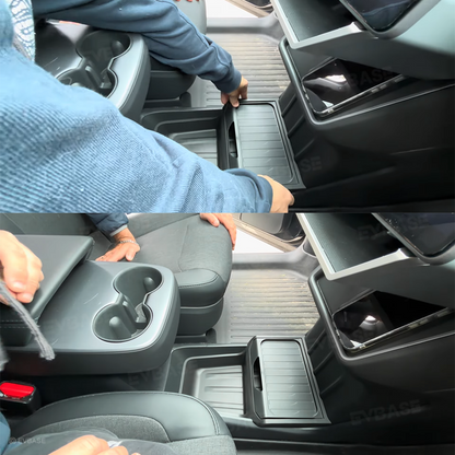 Model Y Juniper Standard Center Console Organizer Under Console Storage Tray for Tesla