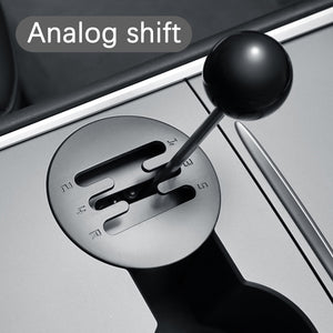 EVBASE Tesla Model 3 Y Cup Holder Shifter Fake Shifter Toy Model 3 and Y Accessories