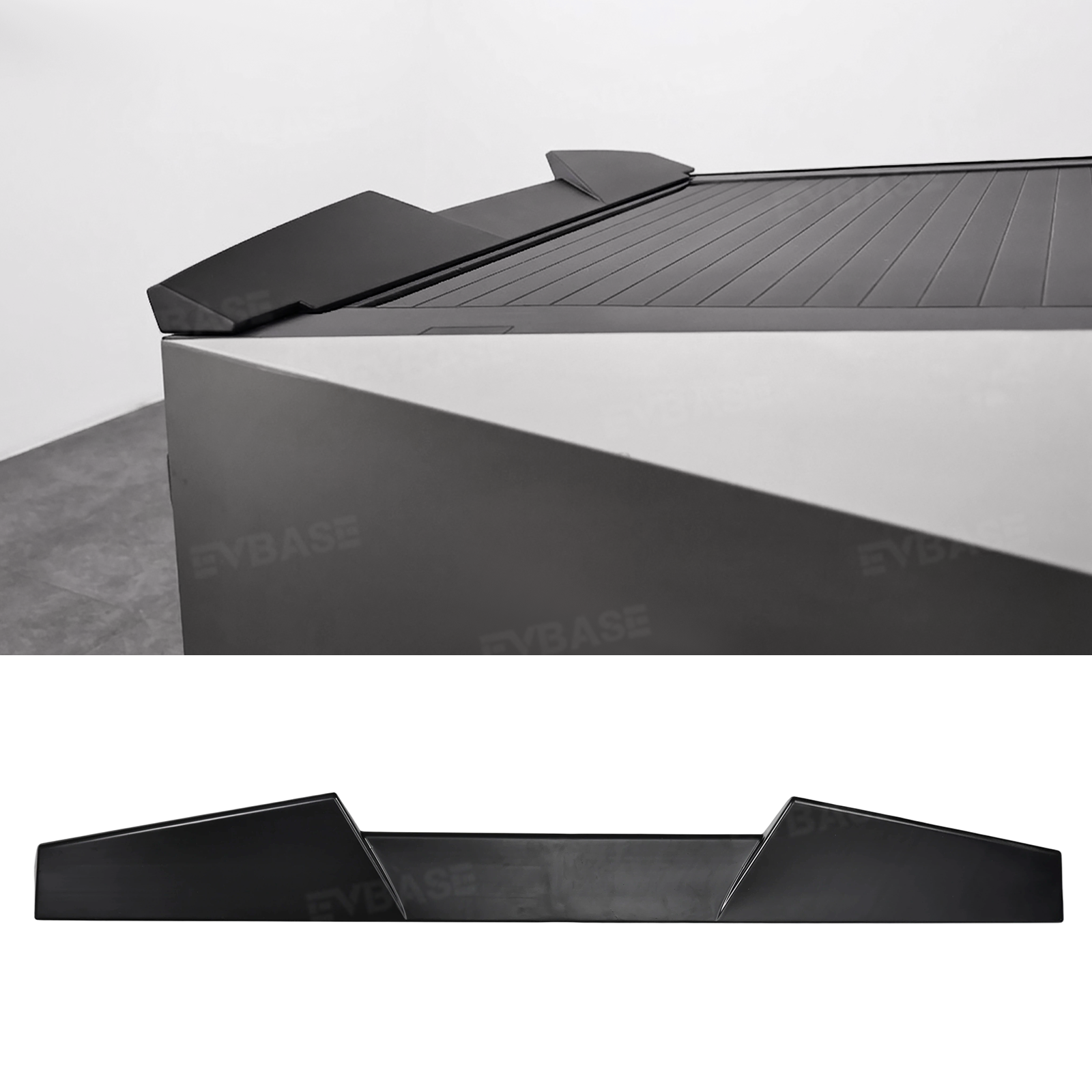 Cybertruck Body Kit Front Bumper Lip &  Fender Flares Cover & Rear Diffuser & Rear Spoiler for Tesla