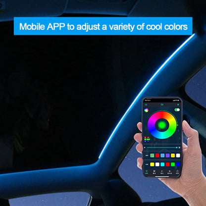 Model Y Roof Ambient Lighting Sunroof Streamer Ambient Light for Tesla