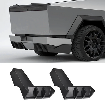 Cybertruck Body Kit Front Bumper Lip &  Fender Flares Cover & Rear Diffuser & Rear Spoiler for Tesla