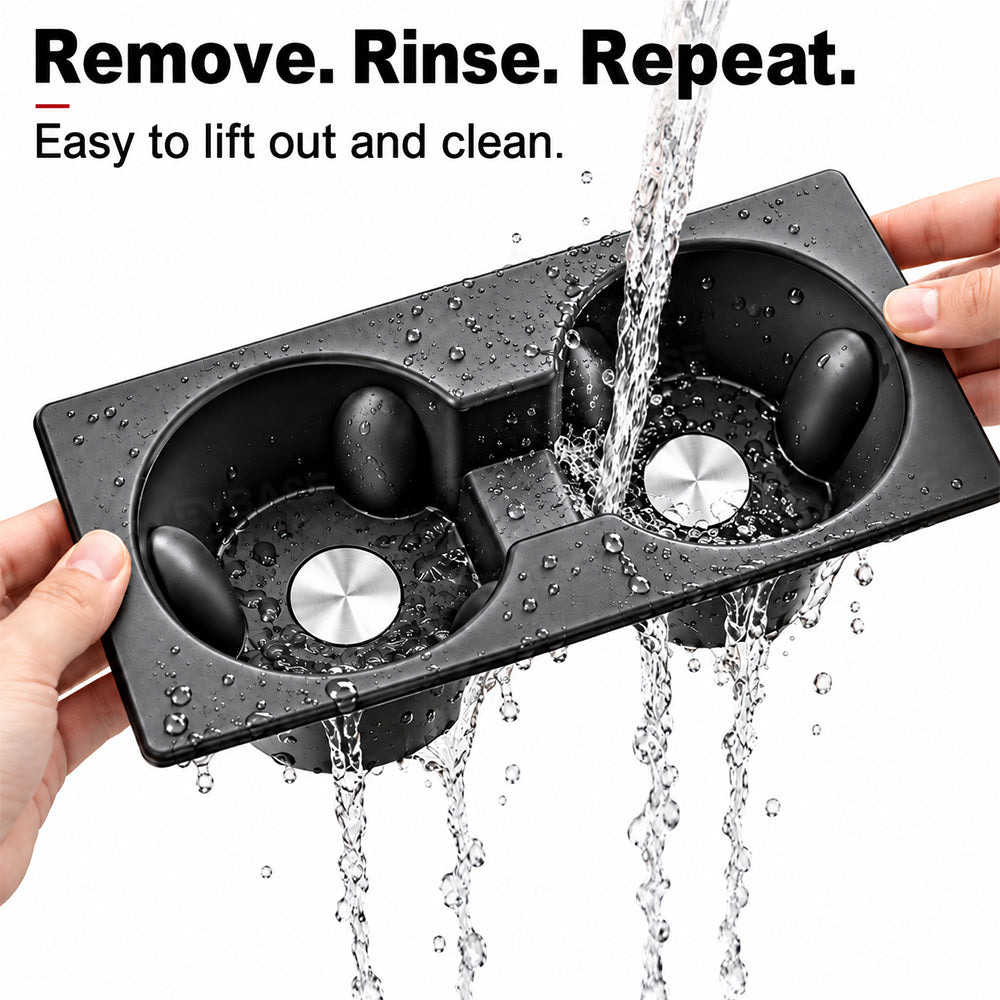 Model Y Juniper/ 3 Highland/ Y L Cup Holder Center Console Silicone Cup Holder Insert for Tesla Water Bottle Organizer