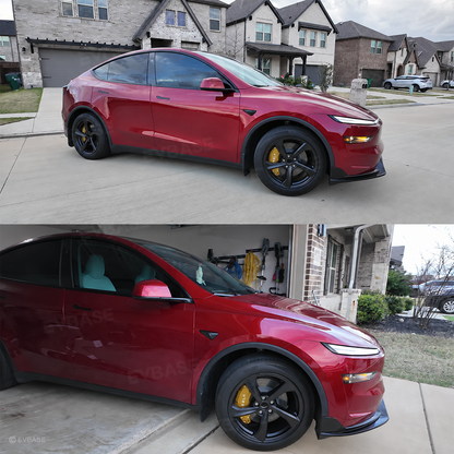 Model Y Juniper/ Model Y L Brake Caliper Covers Set Performance Aluminum Front & Rear Caliper Protector Precision Bolt-On