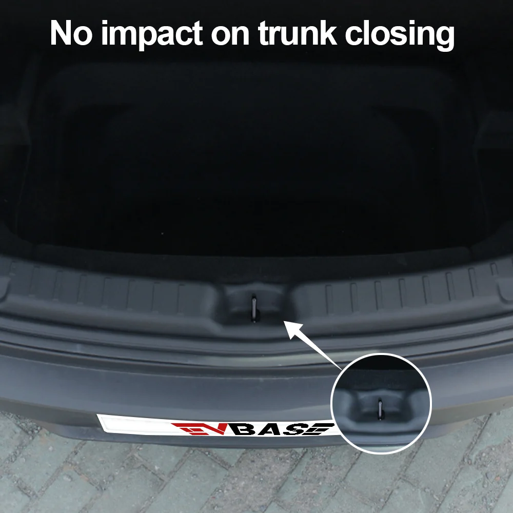Model Y L Rear Bumper Guard Anti-Scratch TPE Trunk Sill Protector Mat