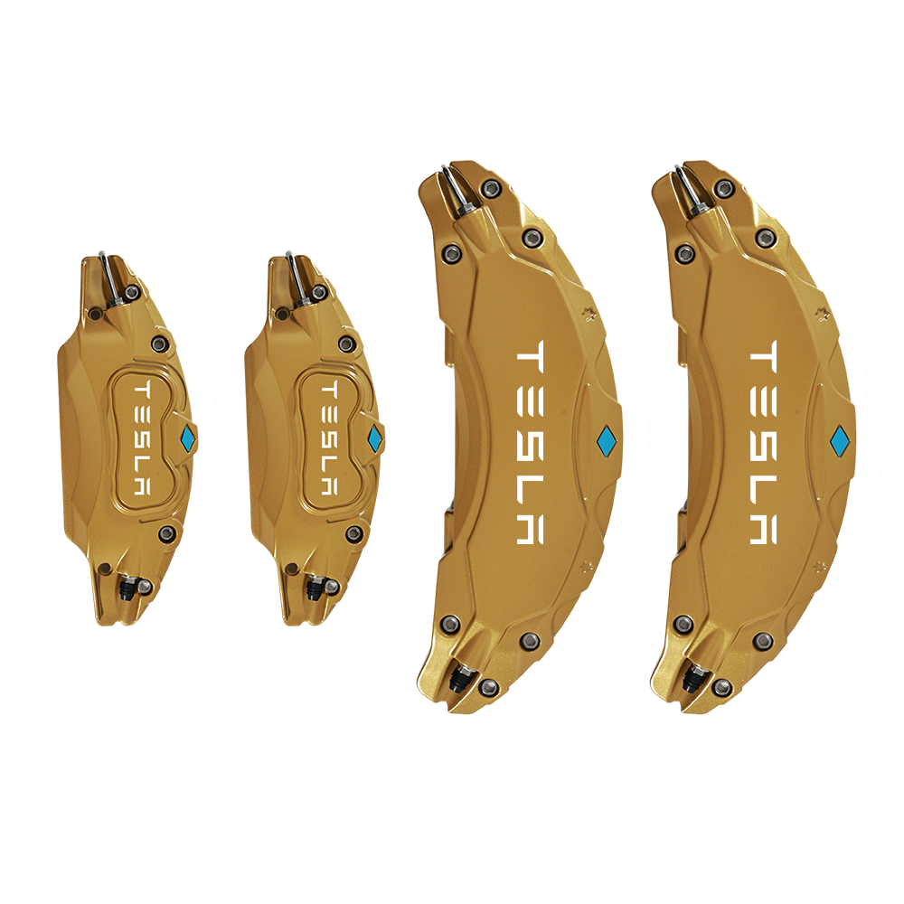Model Y Juniper/ Model Y L Brake Caliper Covers Set Performance Aluminum Front & Rear Caliper Protector Precision Bolt-On