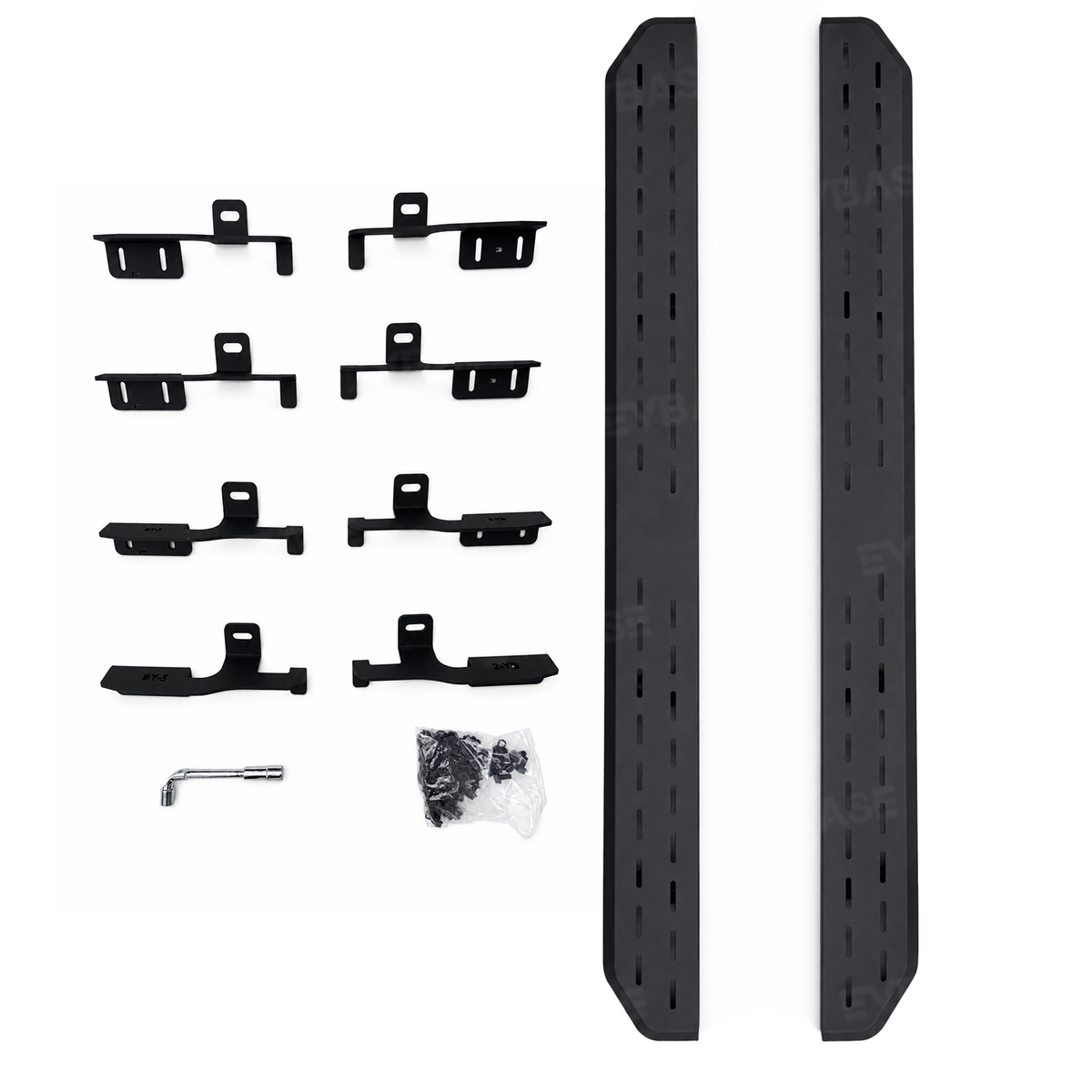 Running Boards 2.0 for Rivian R2 Heavy-Duty Off-Road Style Side Steps Nerf Bars