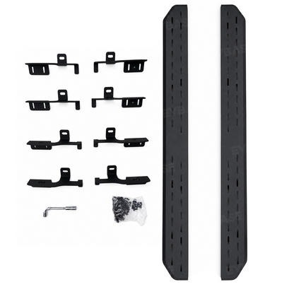 Running Boards 2.0 for Rivian R2 Heavy-Duty Off-Road Style Side Steps Nerf Bars