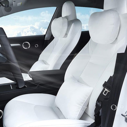 Model Y Seat Headrest Pillow Neck Lumbar Support Pillow Cushion Genuine for Tesla