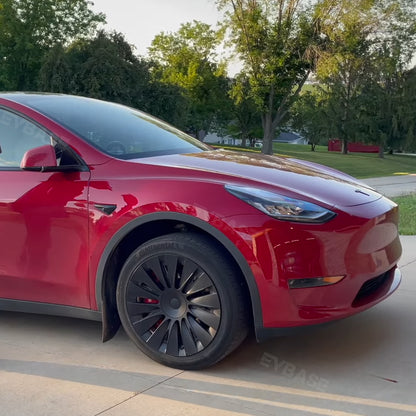 Model Y Gemini Wheels Caps 4PCS Sleek Matte 19-Inch Induction Wheel Covers for Tesla