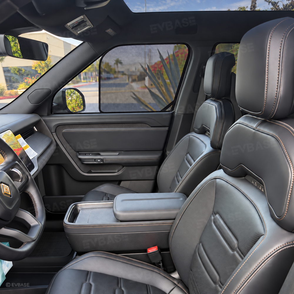 Side Window Sunshades Rear Windshield Shade for Rivian R2 OEM-Style Mesh Sun Visor Privacy & Sun Protection