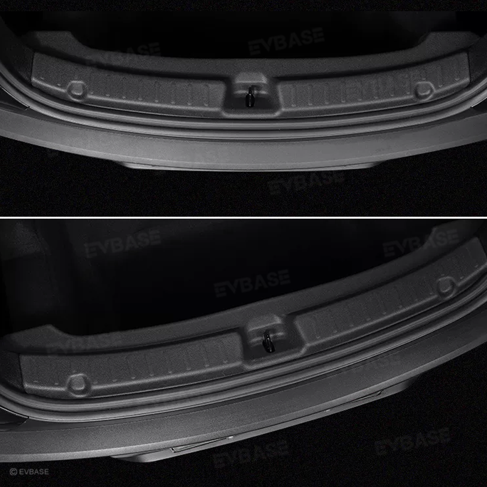 Model Y L Rear Bumper Guard Anti-Scratch TPE Trunk Sill Protector Mat