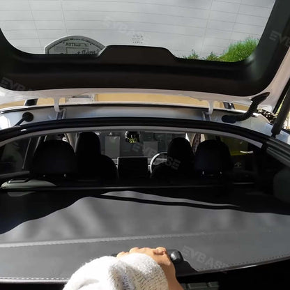 EVBASE Tesla Model Y Retractable Trunk Cargo Cover Rear Privacy Cargo Cover Shade Protector