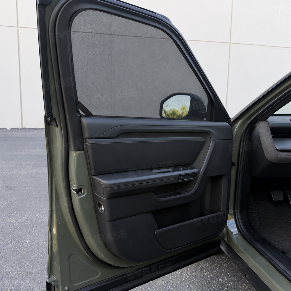 Side Window Sunshades Rear Windshield Shade for Rivian R2 OEM-Style Mesh Sun Visor Privacy & Sun Protection