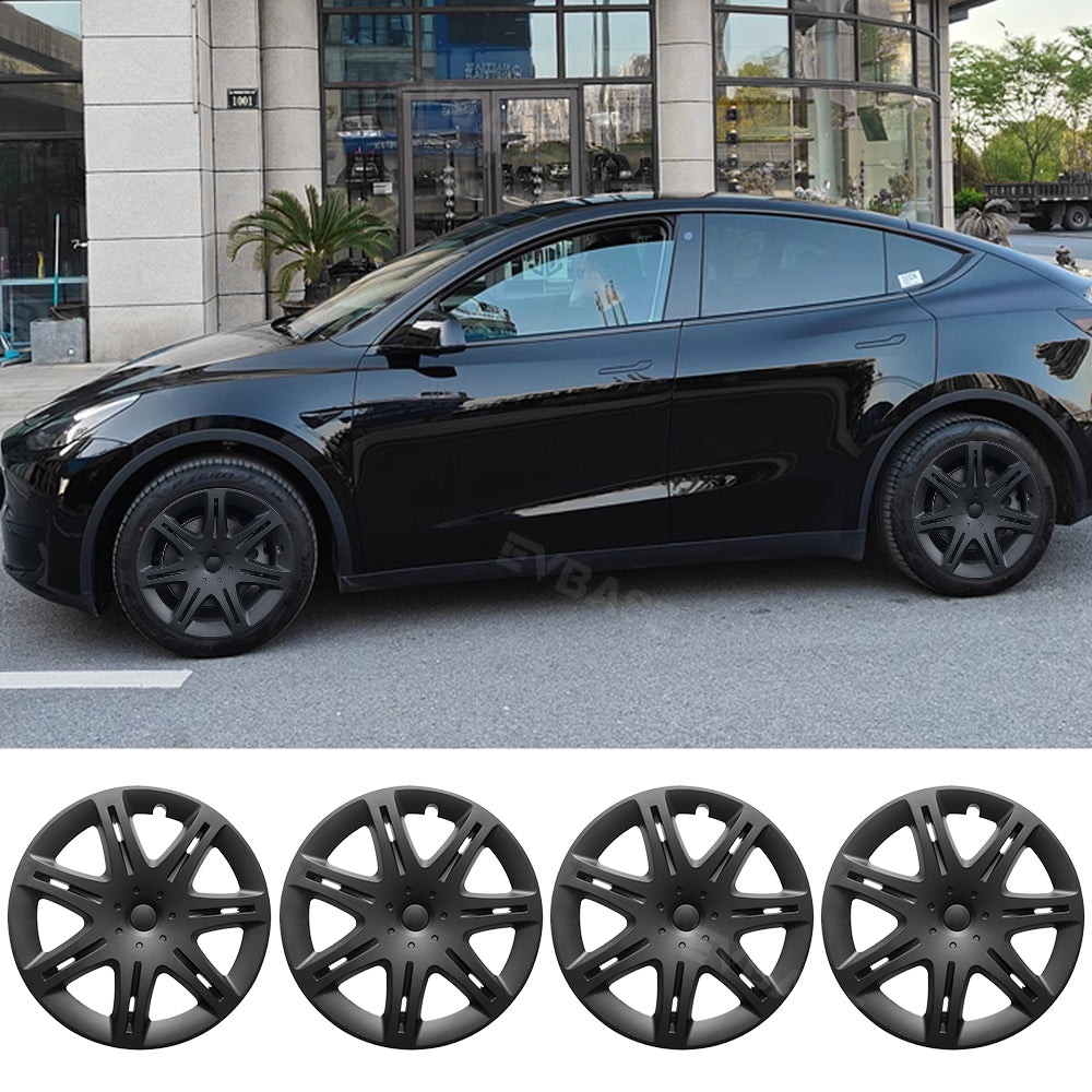 Model Y Wheel Covers 19 Inch Sport Hubcaps Rim Protector Gemini Wheel Caps Replacement for Tesla