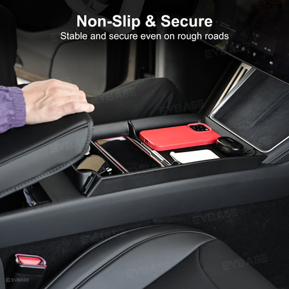 Model Y/ YL/ 3 Center Console Organizer Anti-Slip Center Console Storage Tray Interior Storage Accessories