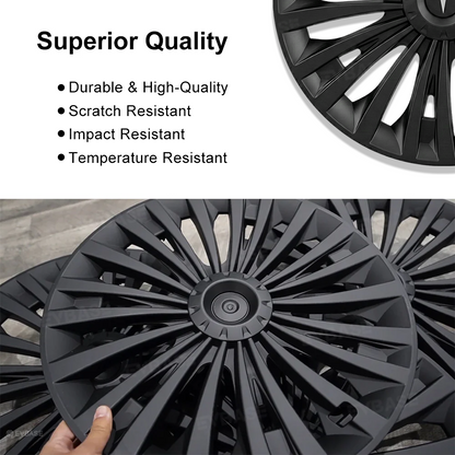 Model Y Juniper 19 Inch Wheel Covers Luxury-Inspired Multi-Spoke Wheels Hubcaps for Tesla