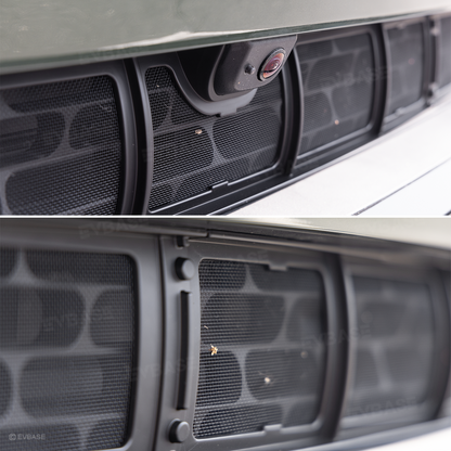 Grille Mesh Insert for Rivian R1T/ R1S Radiator Protective Mesh Grille Panel Bug & Debris Protector