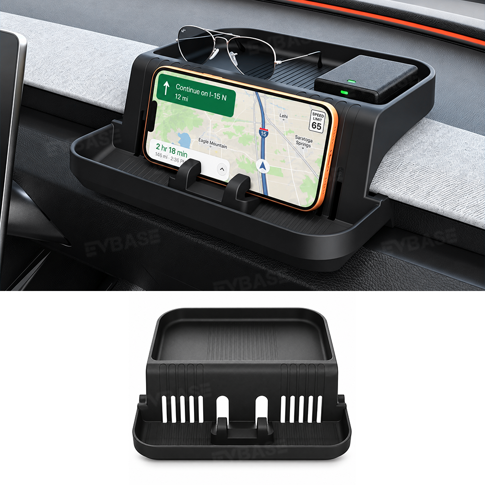 Model Y Juniper/ 3 Highland/ Y L Dashboard Storage Tray with Phone Holder & ETC Bracket