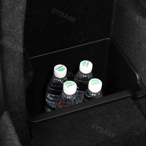 EVBASE Tesla Model X Rear Trunk Storage Box Back Trunk Organizer Side Storage Bins