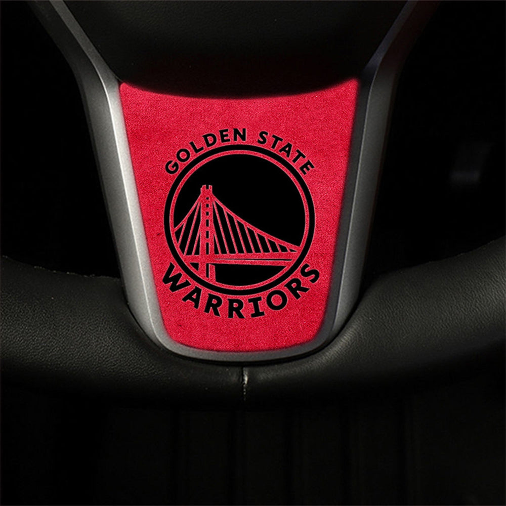 Customized Tesla Model 3 Y Steering Wheel Middle frame Cover Alcantara Suede Cover