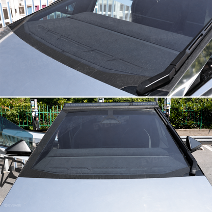 Cybertruck Dash Cover Anti-Glare Sun Protection Polyester Dashboard Mat