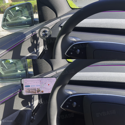 Model Y Juniper Phone Holder MagSafe Magnetic Car Door Phone Mount for Tesla Model Y & Model 3/ 3 Highland