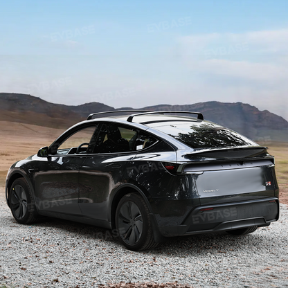 Tesla Model Y Juniper Spoiler Real Carbon Fiber Wing Rear Trunk Lid With Performance Style
