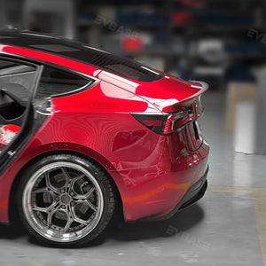 New Model 3/Y Spoiler Tesla RedLine Real Carbon Fiber Spoiler Wing for Model 3/Y