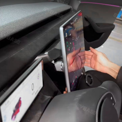 Tesla Model 3 Highland Screen Swivel Mount Center Console Screen Tilt Rotating Holder|EVBASE