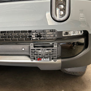 Rivian License Plate Holder R1T R1S License Plate Mount Kit No Drilling For Rivian Exterior Accessories