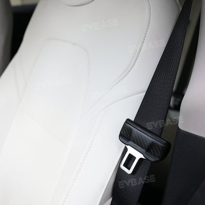 Model Y 3 Carbon Fiber Interior Accessories Seat Belt Fascia Cover for Tesla